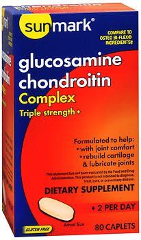 DISCSunmark Glucosamine Chondroitin Caplet - 80 ct