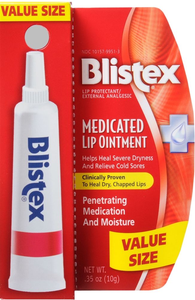 Blistex Medicated Lip Ointment - 0.35 oz