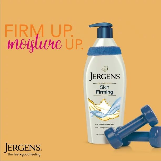 Jergens Oil-Infused Skin Firming 24-Hour Body Lotion  - 16.8 fl oz