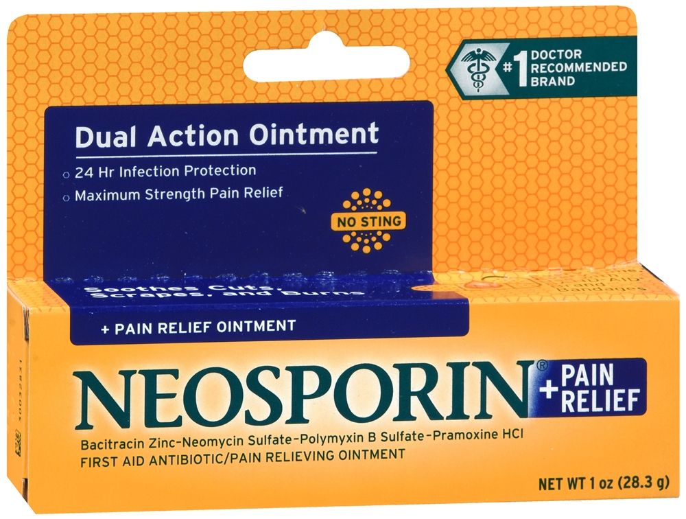 Neosporin + Pain Relief First Aid Antibiotic Ointment - 1 oz