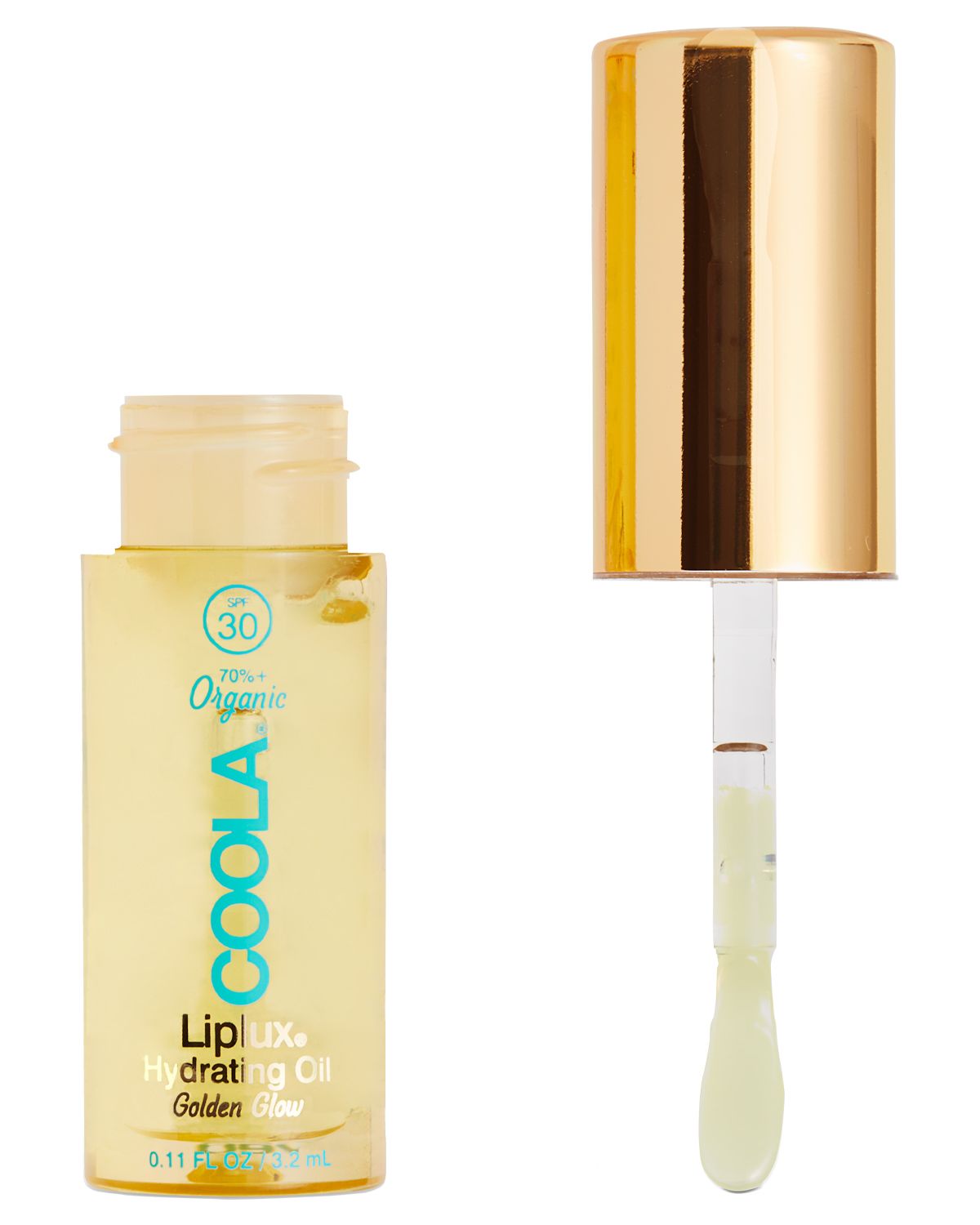 COOLA Classic Liplux Organic Hydrating Lip Oil Sunscreen, SPF 30 - 0.17 fl oz