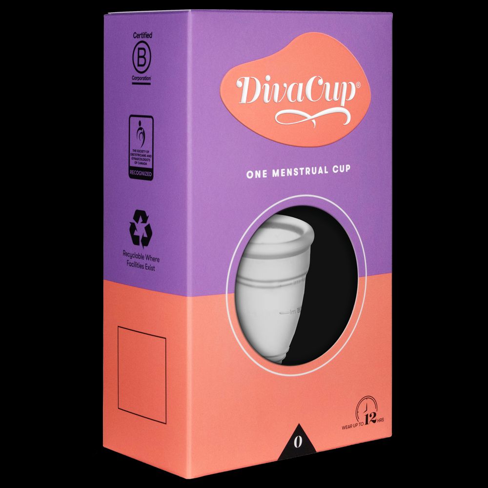 DivaCup Menstrual Cup Model 0