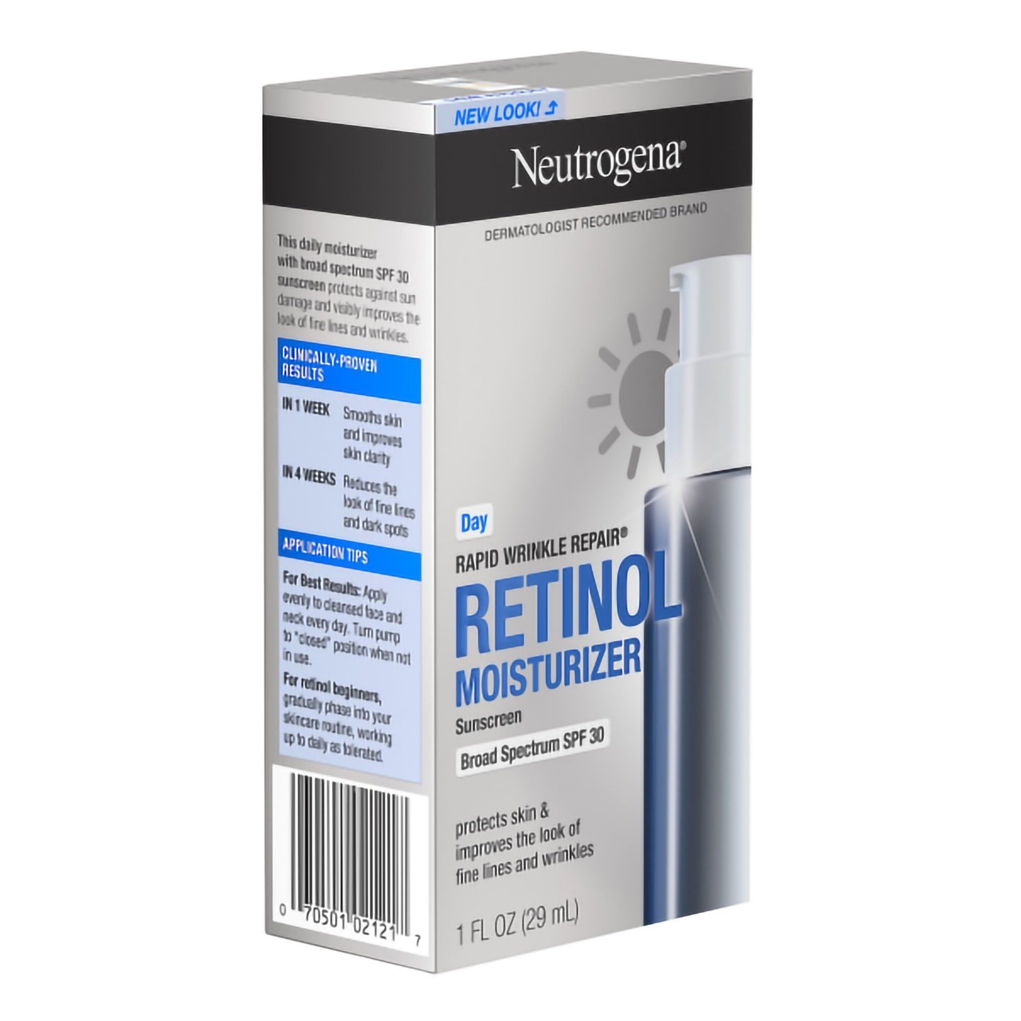 Neutrogena Rapid Wrinkle Repair Day Retinol Face Moisturizer SPF