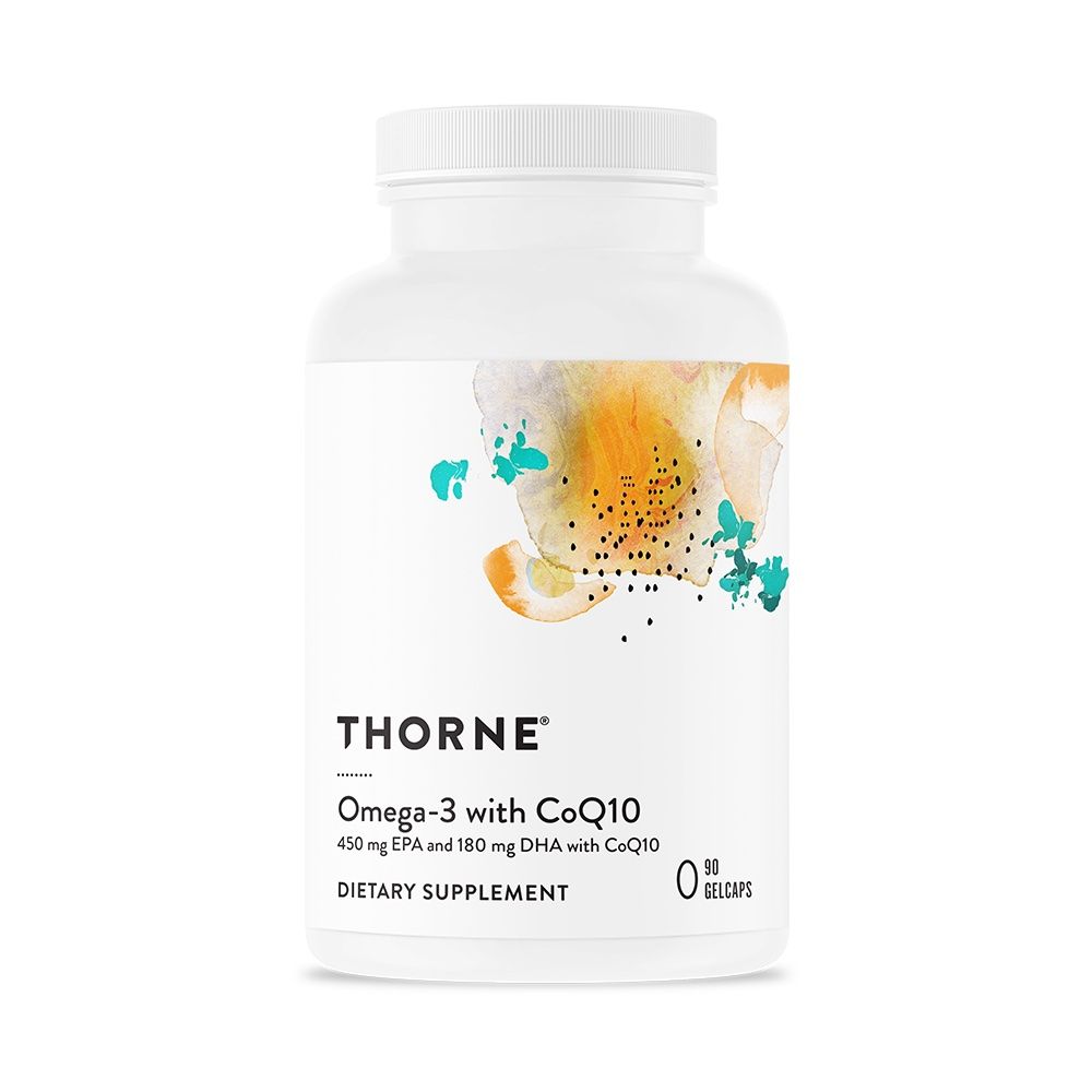 Thorne Omega-3 With COQ10 - 90 ct