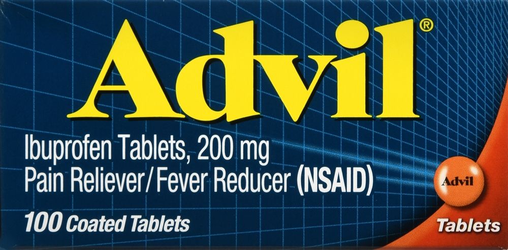 Advil Ibuprofen Coated Tablets, 200 mg - 100 ct