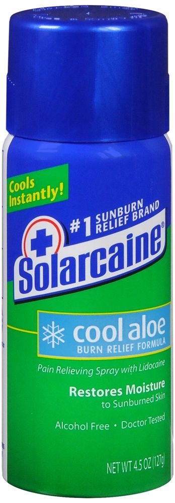 DISCSolarcaine Cool Aloe Burn Relief Formula Spray - 4.5 oz