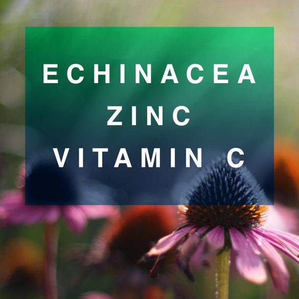 DISCEZC Pak 5 Day Tapered Echinacea Zinc & Vitamin C Herbal Supplement Pack