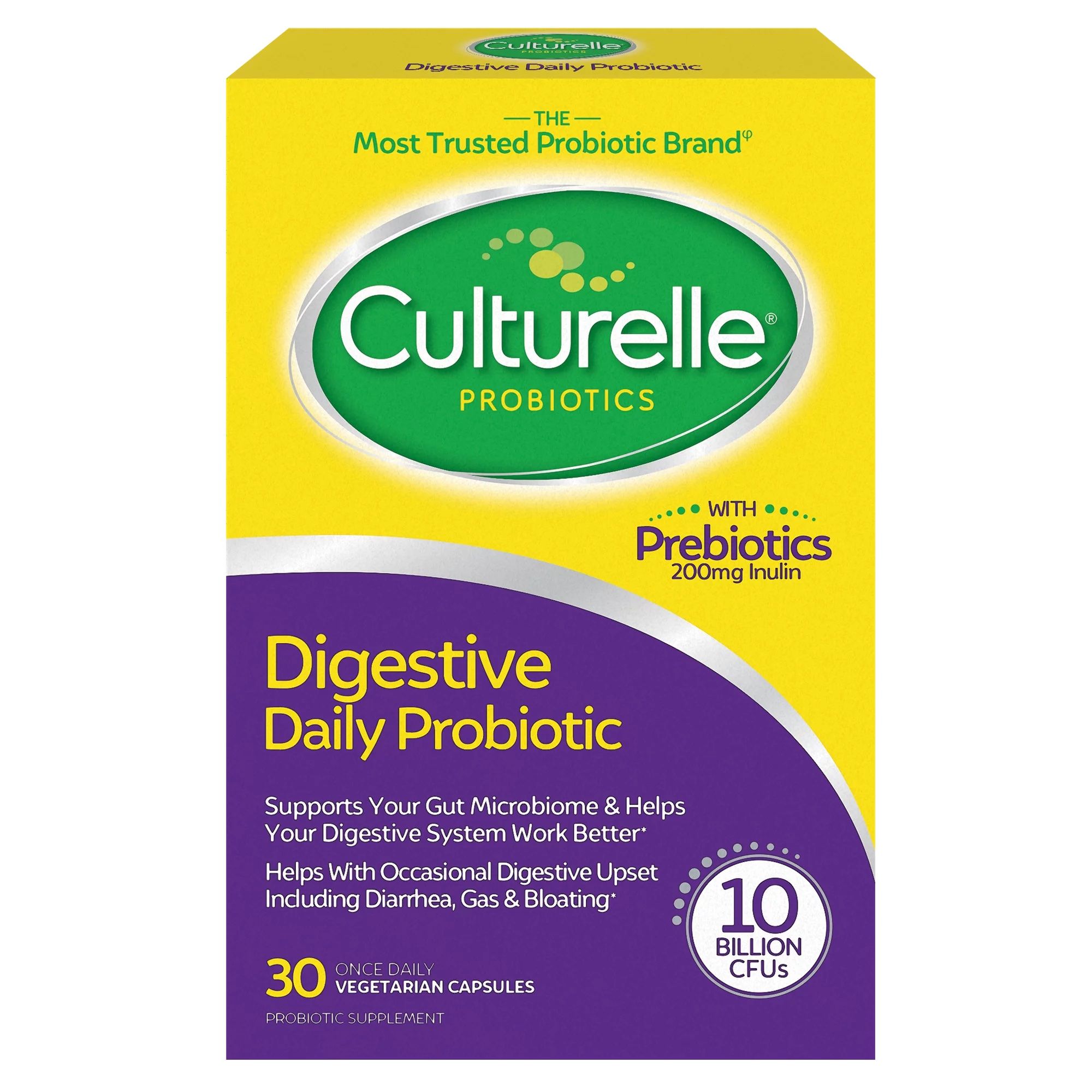 Culturelle Digestive Health Probiotic Capsules - 30 ct