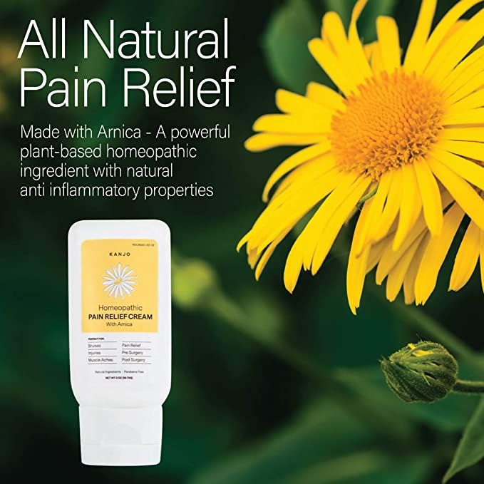 Kanjo Homeopathic Pain Relief Cream - 2 oz