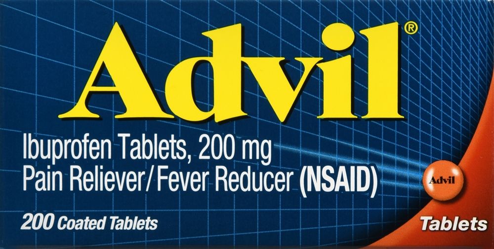 Advil Coated Ibuprofen Tablets, 200 mg - 200 ct