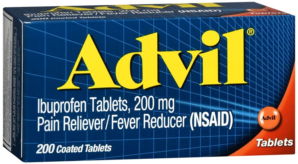 Advil Coated Ibuprofen Tablets, 200 mg - 200 ct