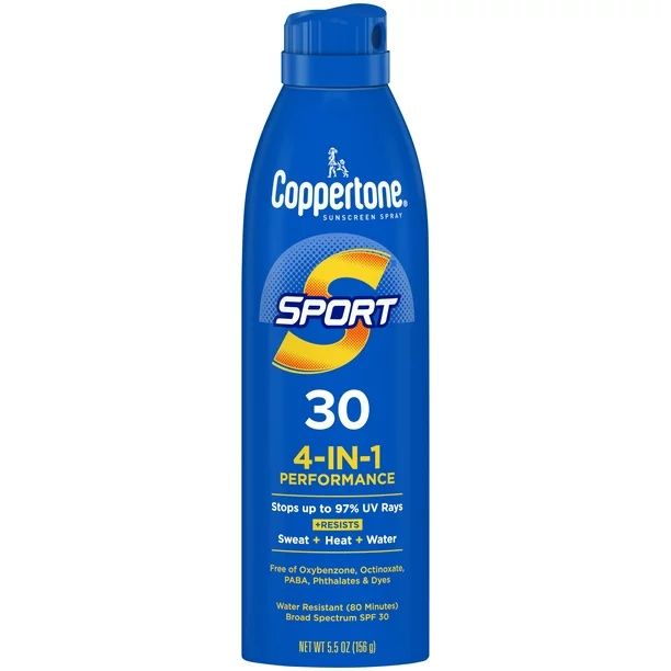 Coppertone Sport Spray Sunscreen, SPF 30 - 5.5 fl oz