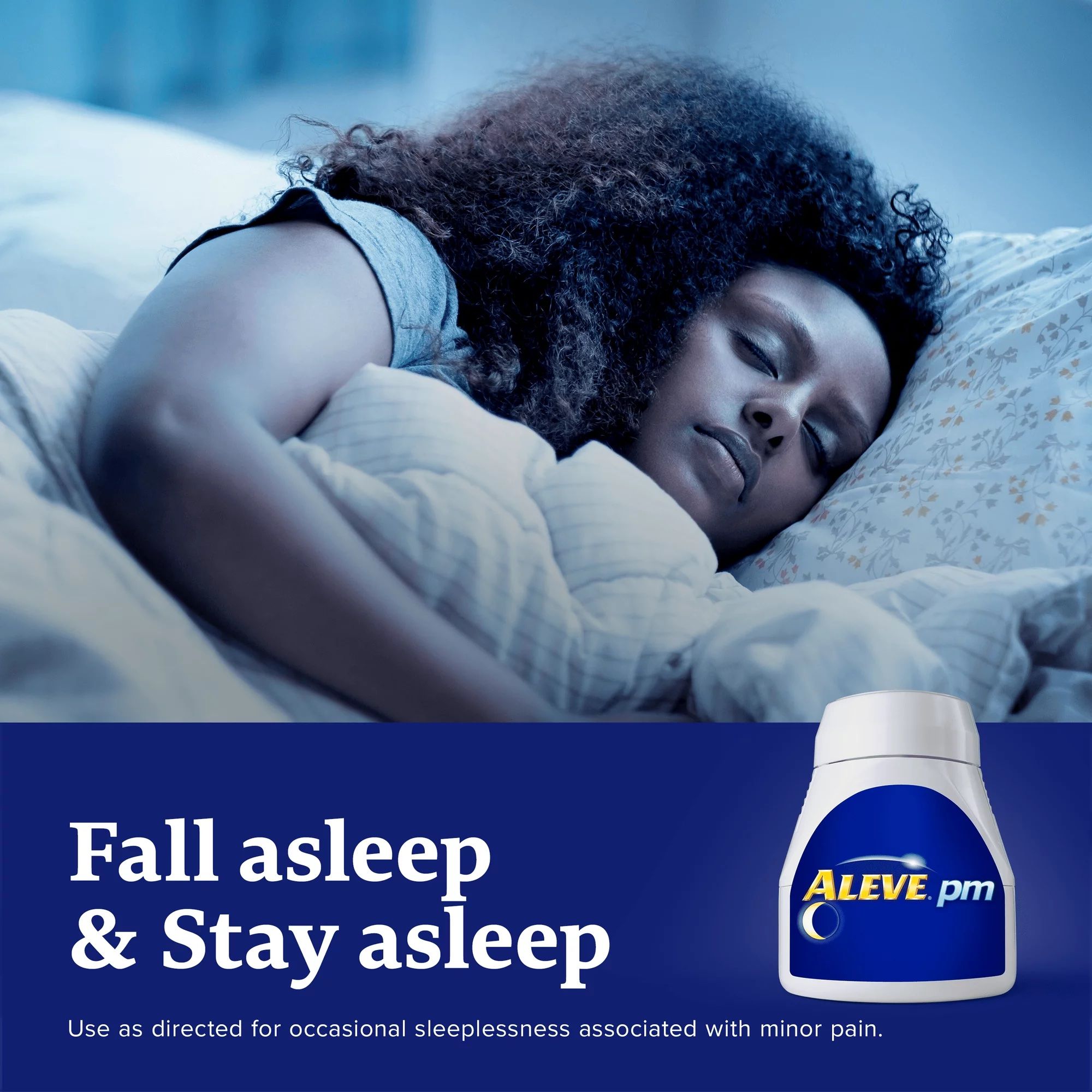 Aleve PM Pain Reliever & Nighttime Sleep Aid Caplets ‐ 20 ct