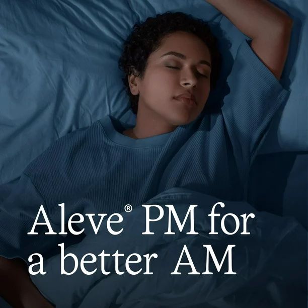 Aleve PM Pain Reliever & Nighttime Sleep Aid Caplets - 50 ct