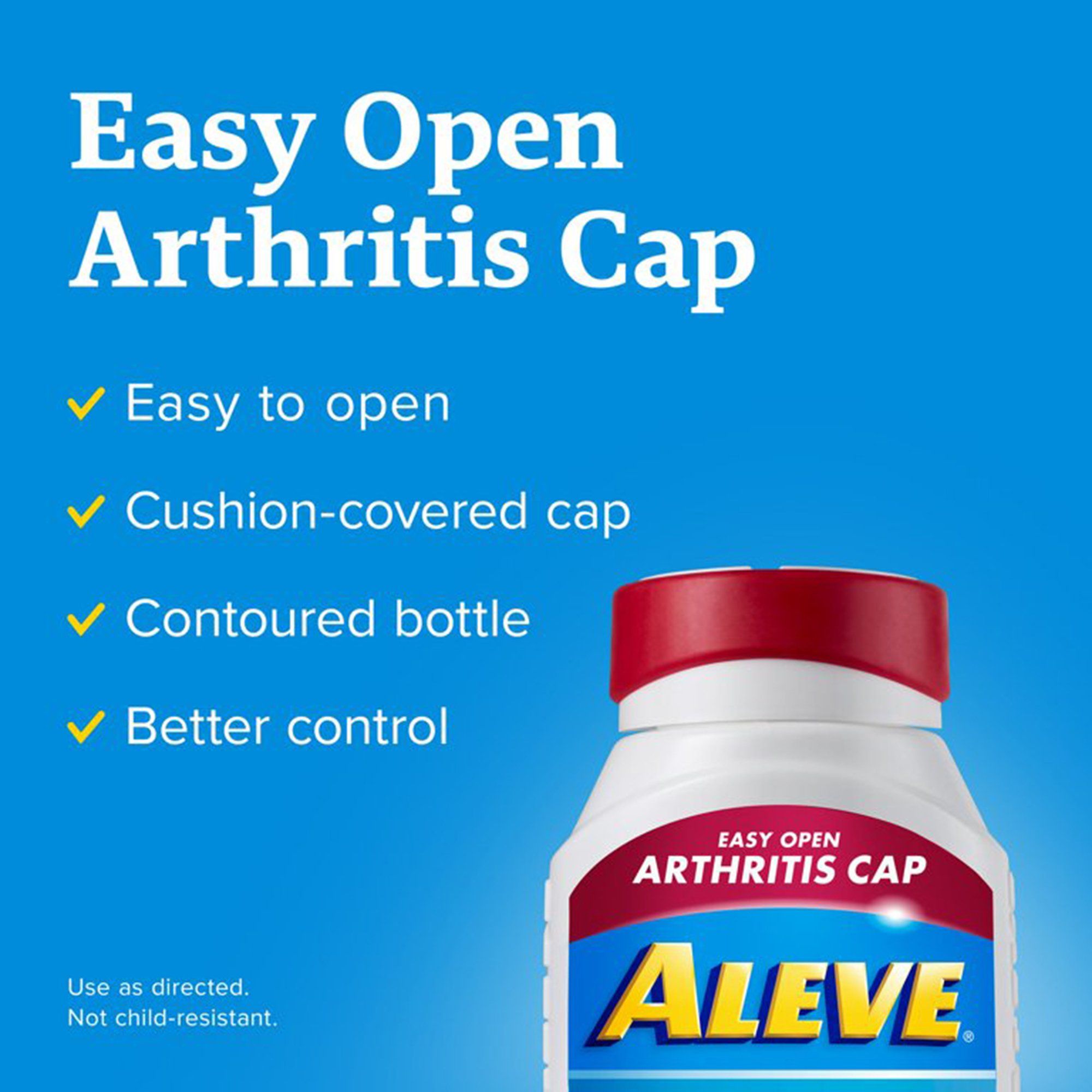 Aleve Arthritis Cap Naproxen Sodium Pain Reliever Caplets, 220 mg - 90 ct