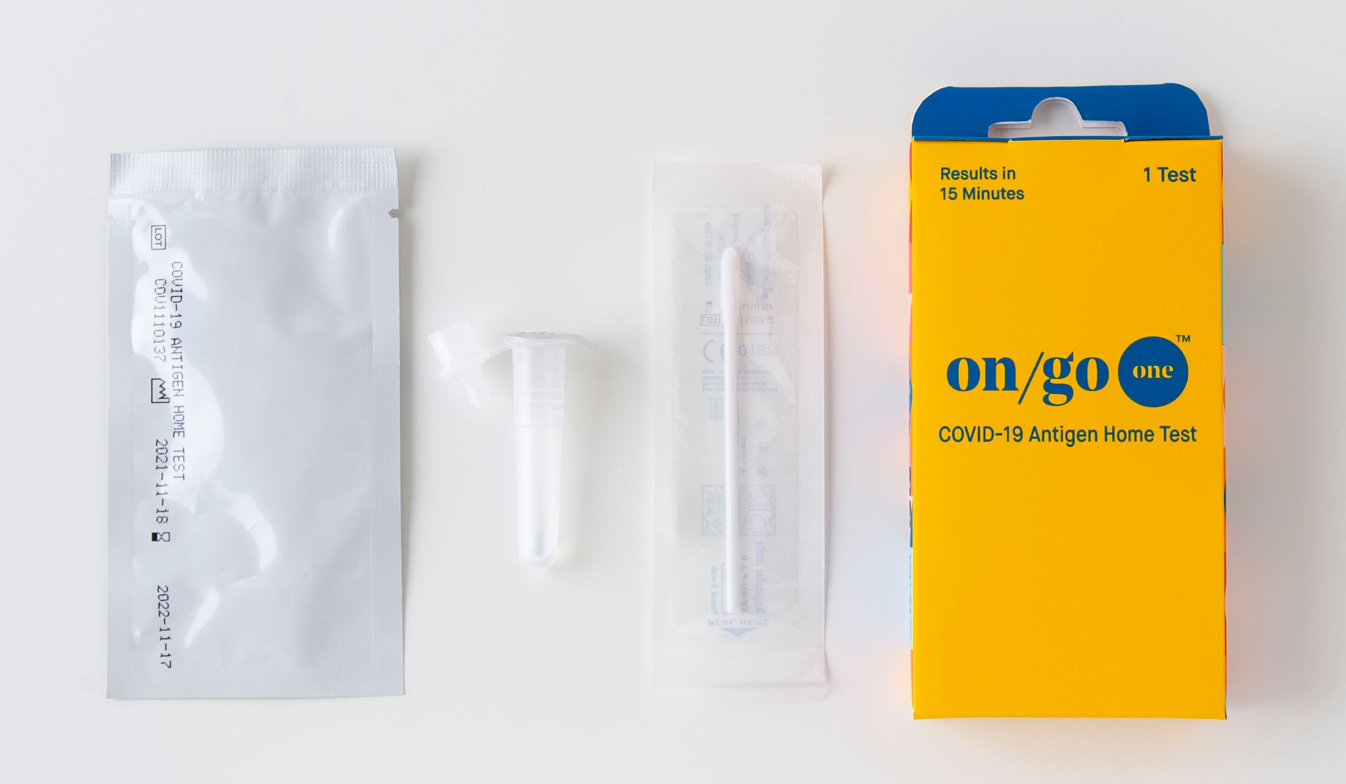 On/Go One COVID-19 Antigen Self-Test Kit, 1 test (Insurance Eligible)