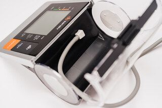 Sensiv Upper Arm Blood Pressure Monitor with Storage Compartment