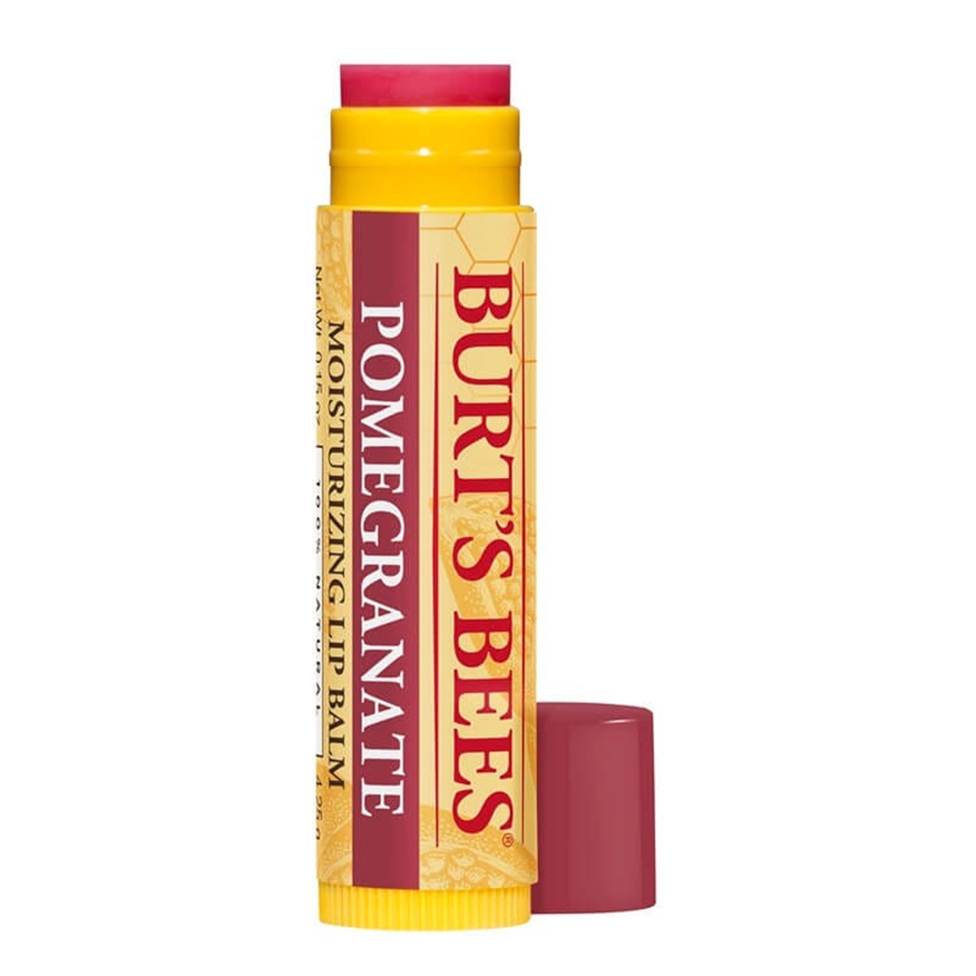 Burt's Bees® 100% Natural Moisturizing Lip Balm, Pomegranate - 1 ct