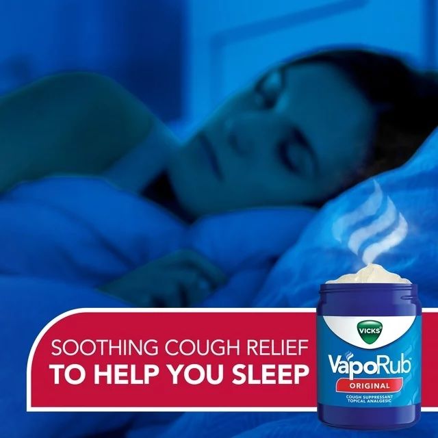 Vicks VapoRub Cough Suppressant & Topical Analgesic Ointment - 1.76 oz
