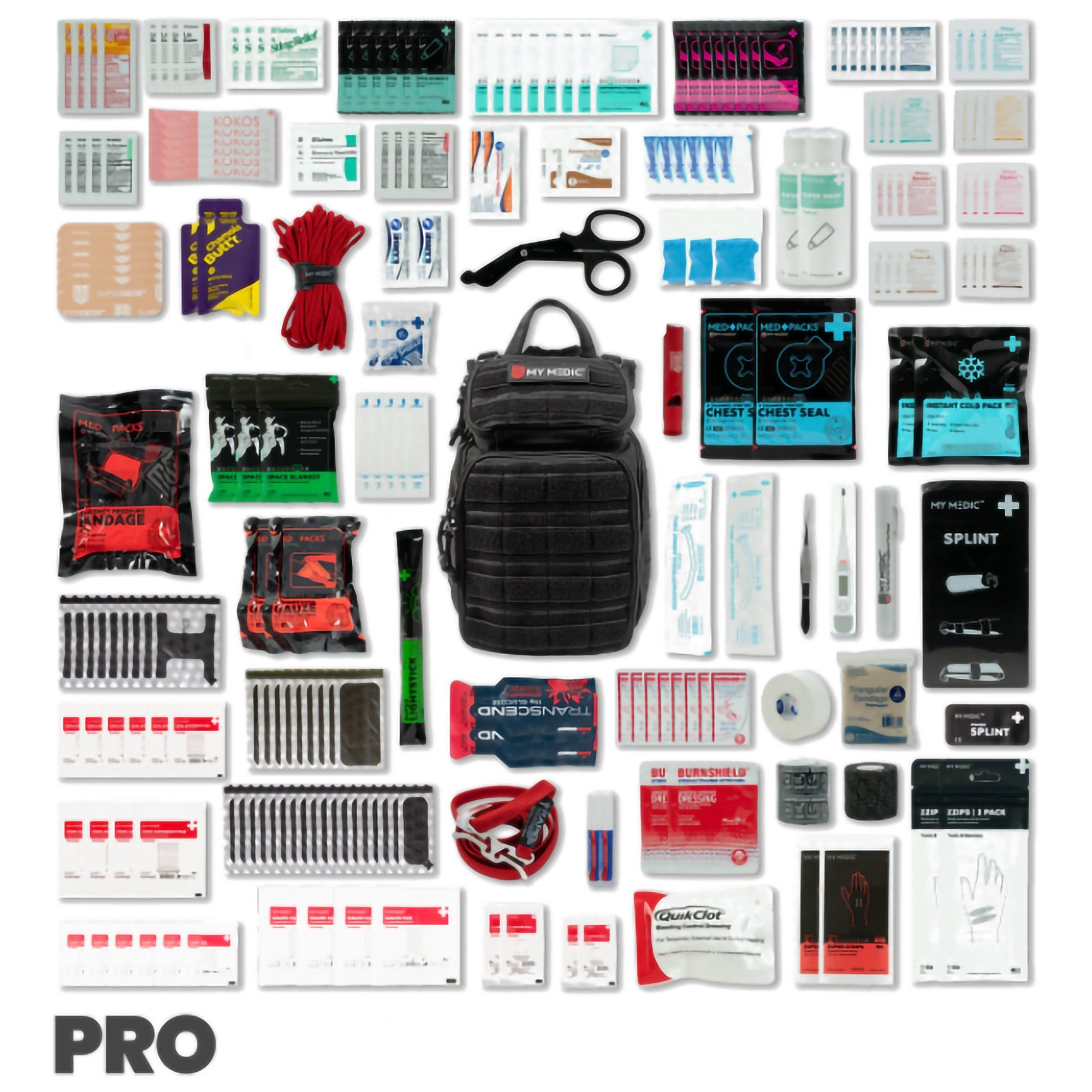 My Medic - RECON PRO Emergency Medical Kit - Red
