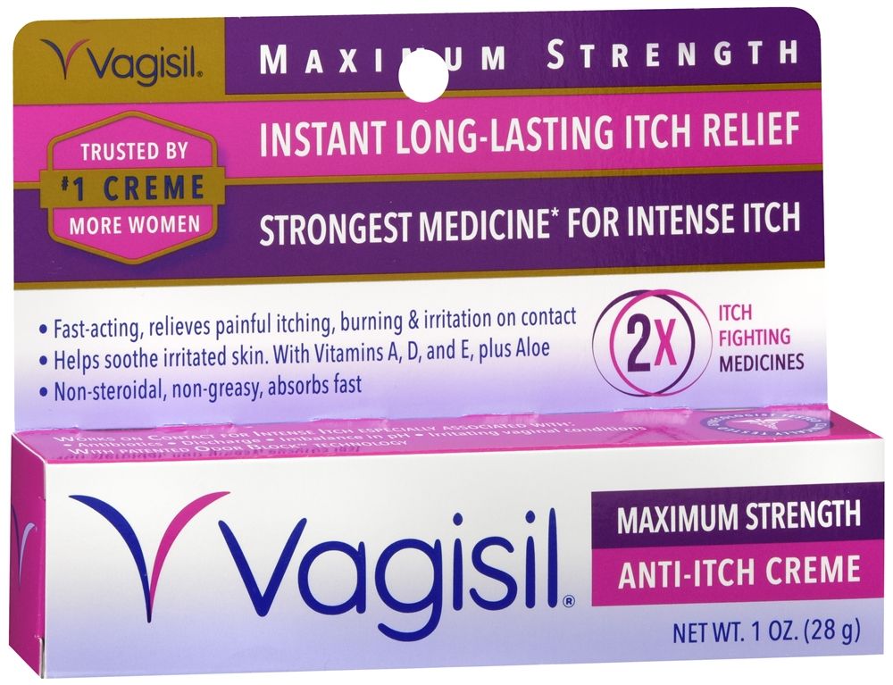 Vagisil Anti-Itch Creme, Maximum Strength - 1 oz