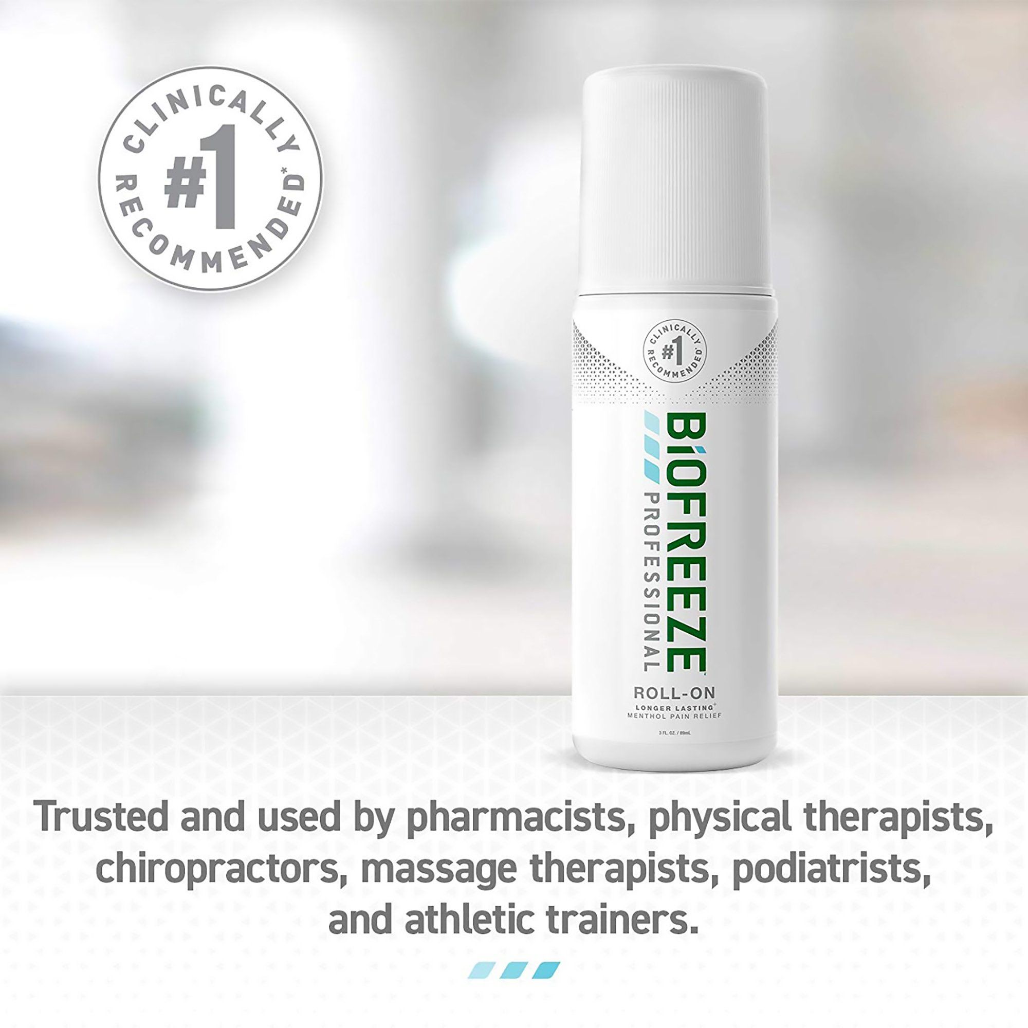 Biofreeze Professional Topical Pain Relief Roll-On -  3 fl oz