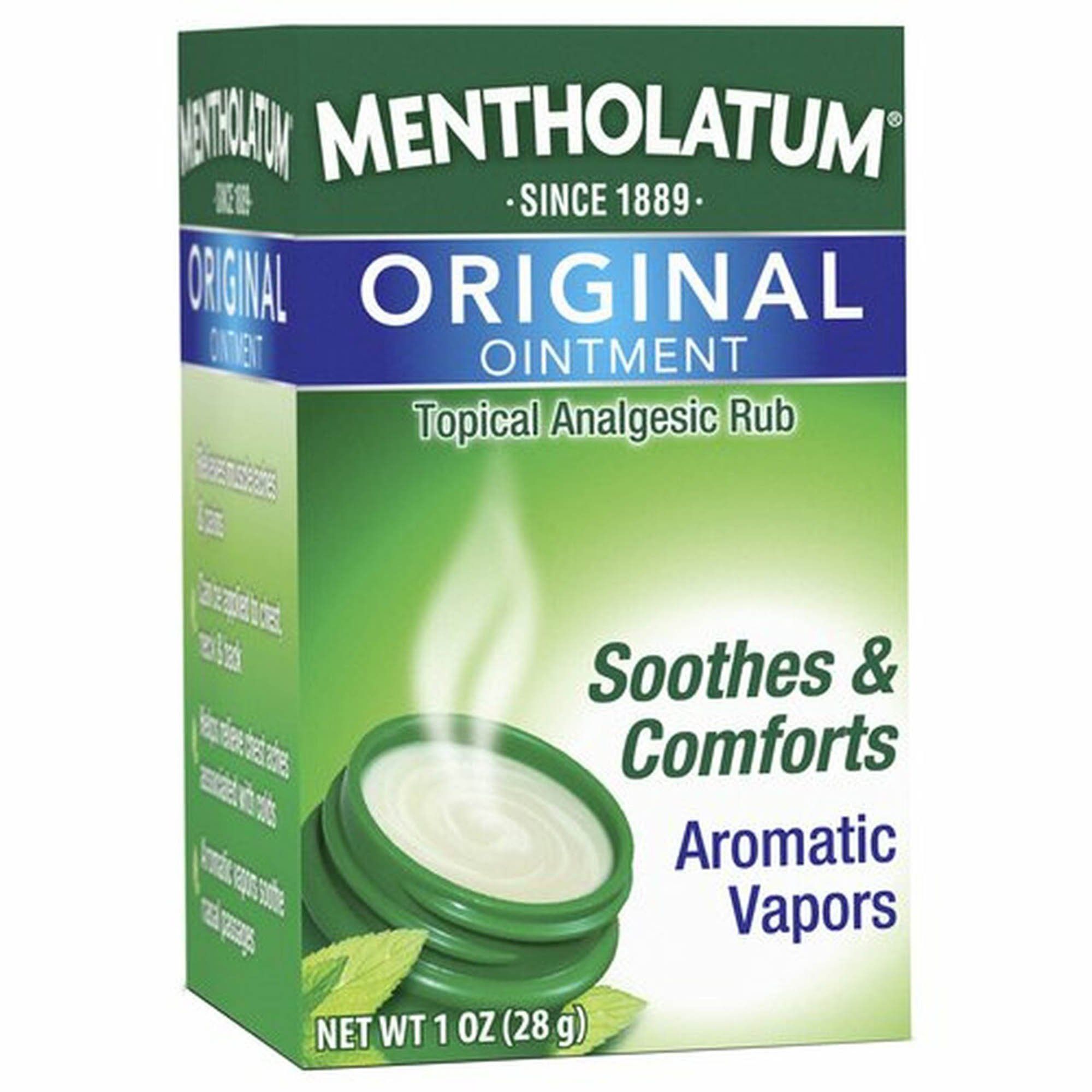 Mentholatum Original Chest Rub Ointment - 1 oz