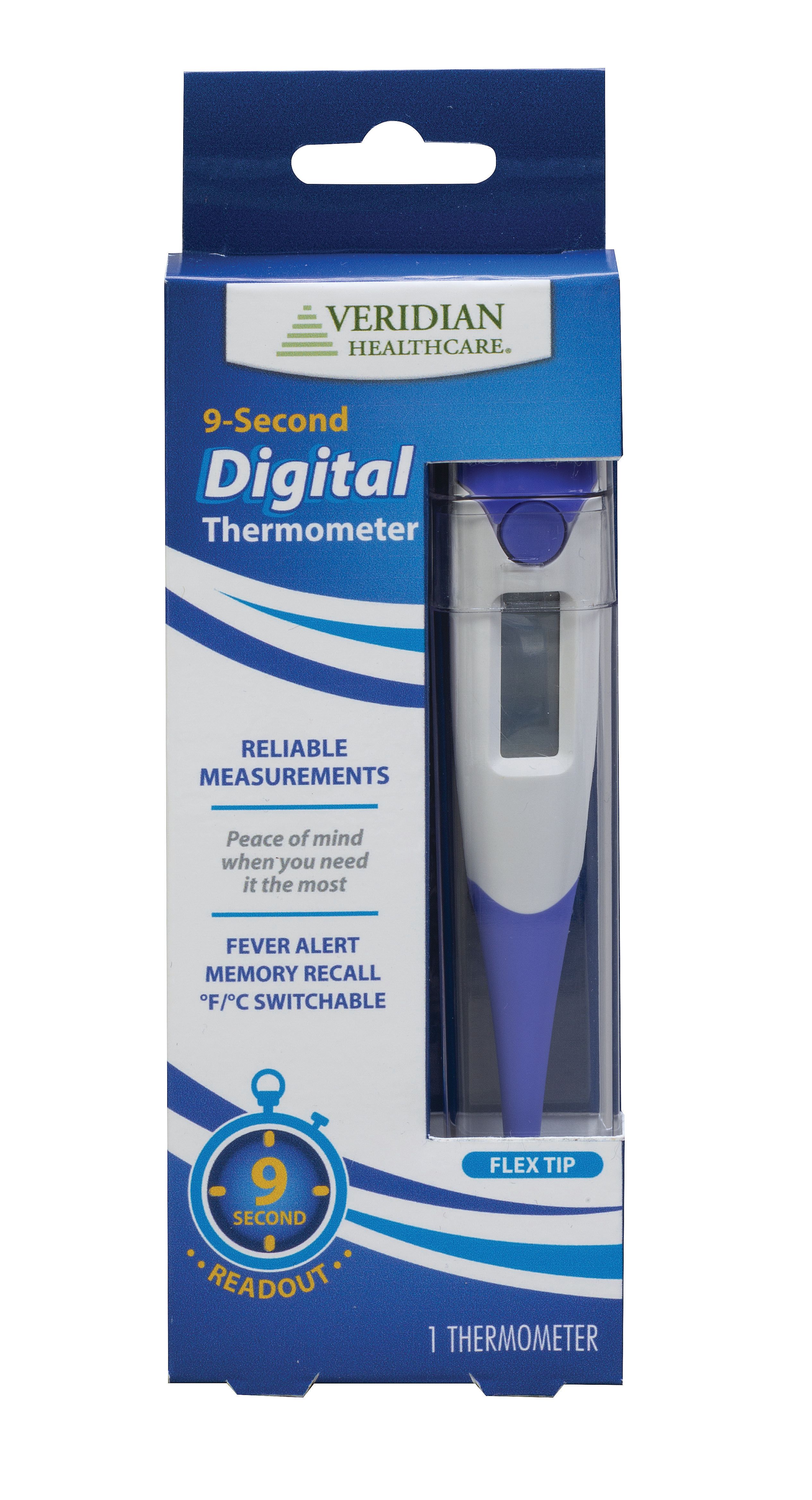 Veridian 9-Second Readout Digital Thermometer