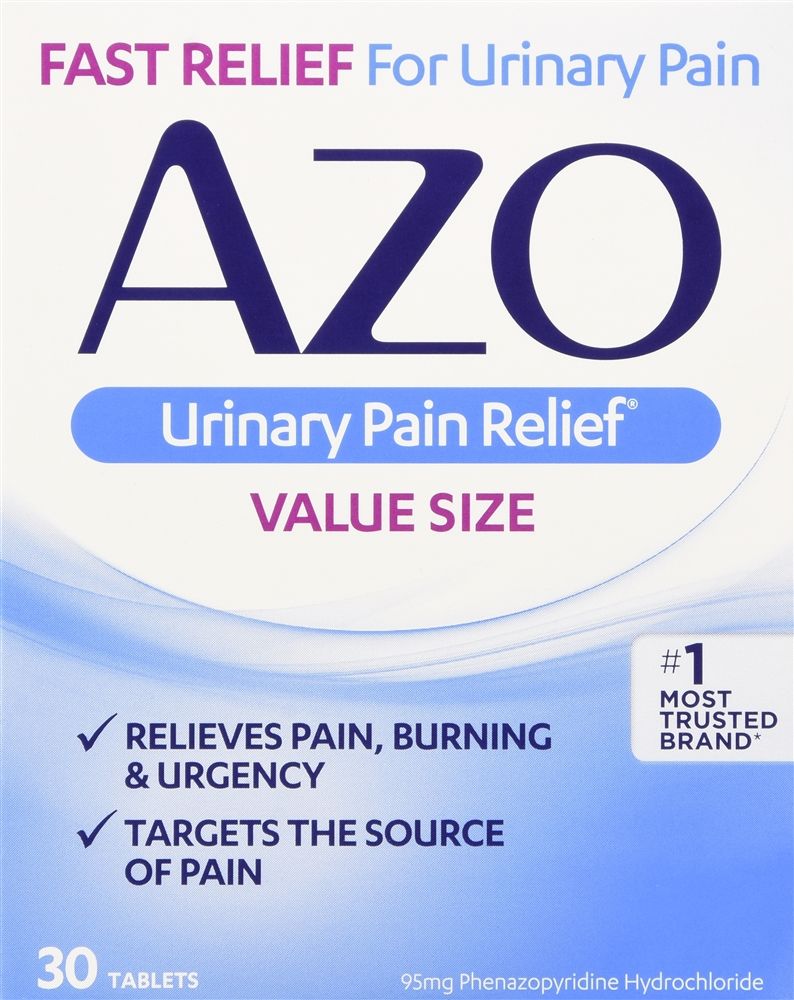 AZO Standard Urinary Pain Relief Tablets - 30 ct