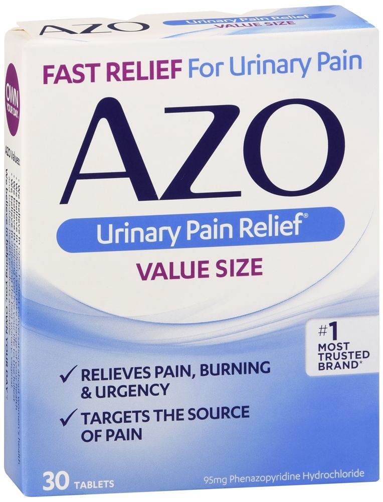 AZO Standard Urinary Pain Relief Tablets - 30 ct