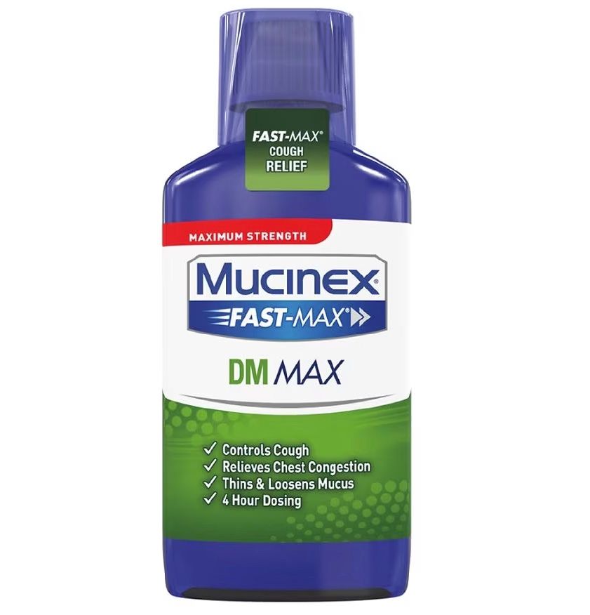 Mucinex DM Fast Max Cough Suppressant & Expectorant Liquid - 6 fl oz