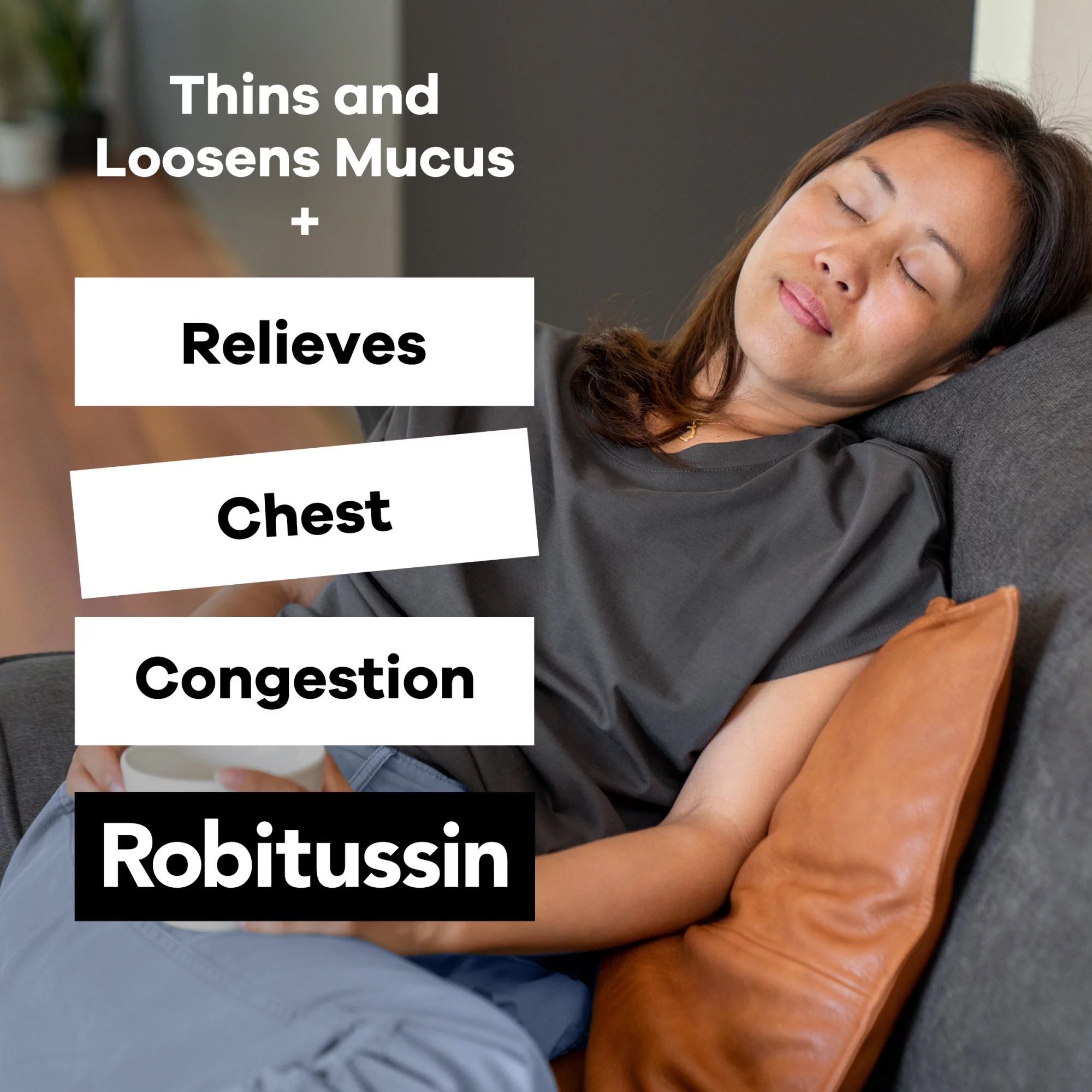 Robitussin Adult Cough + Chest Congestion DM Liquid, Maximum Strength -  4 fl oz