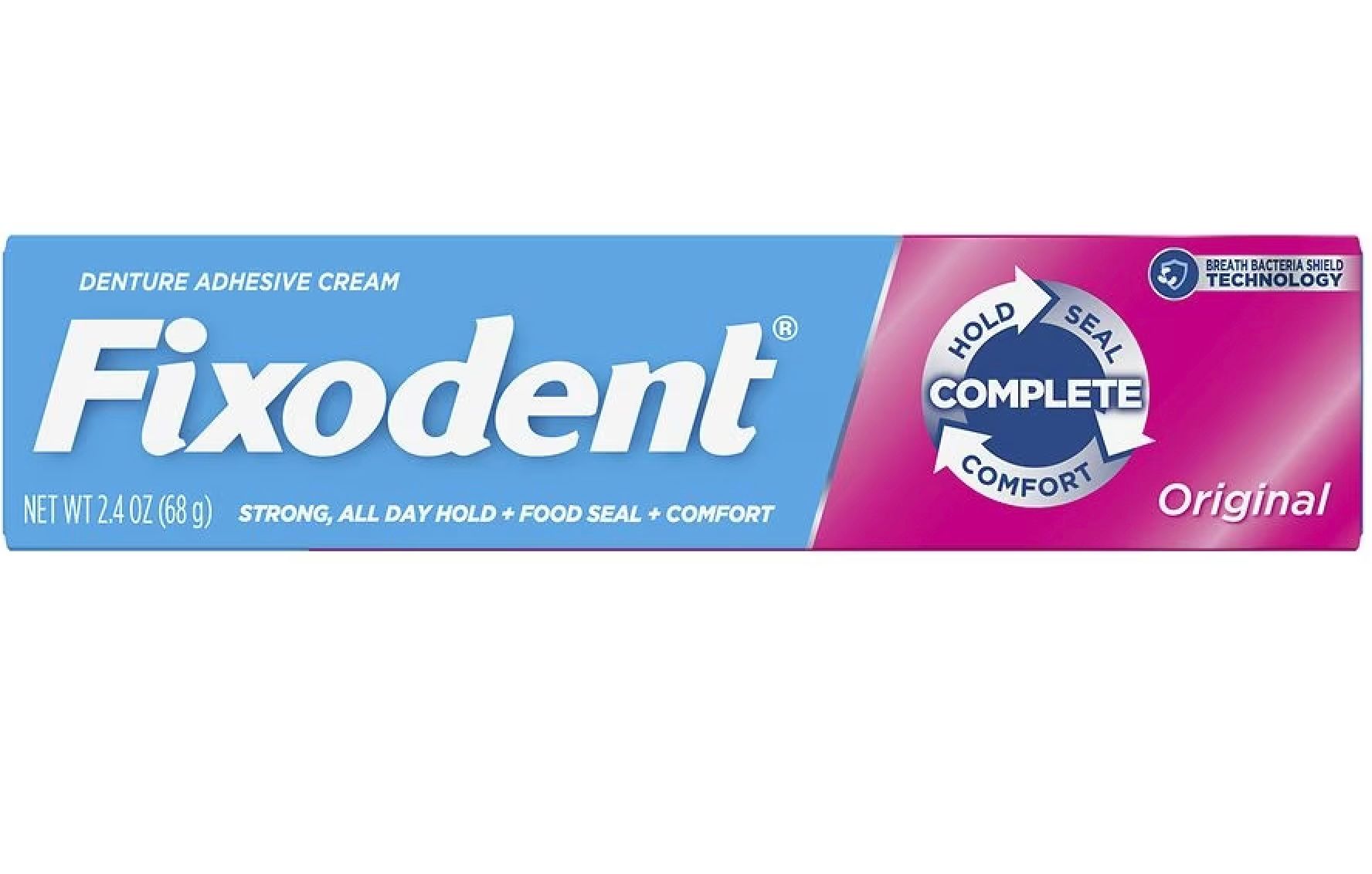 Fixodent Complete Original Denture Adhesive Cream - 2.4 oz