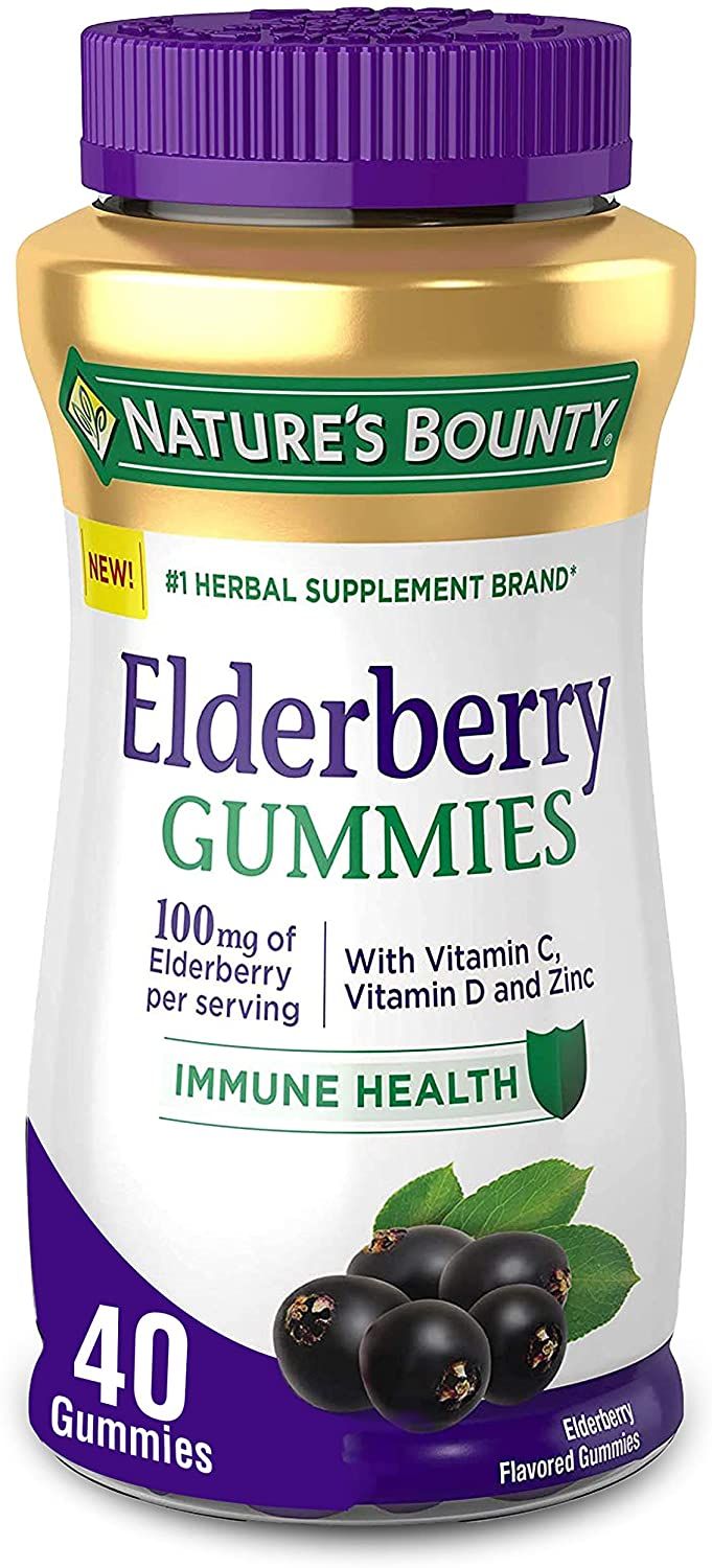 DISCNature's Bounty Elderberry Gummies - 40 ct