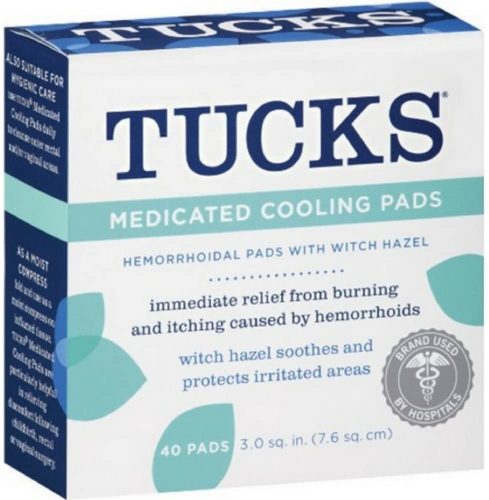 Tucks Medicated Cooling Pads - 40 ct