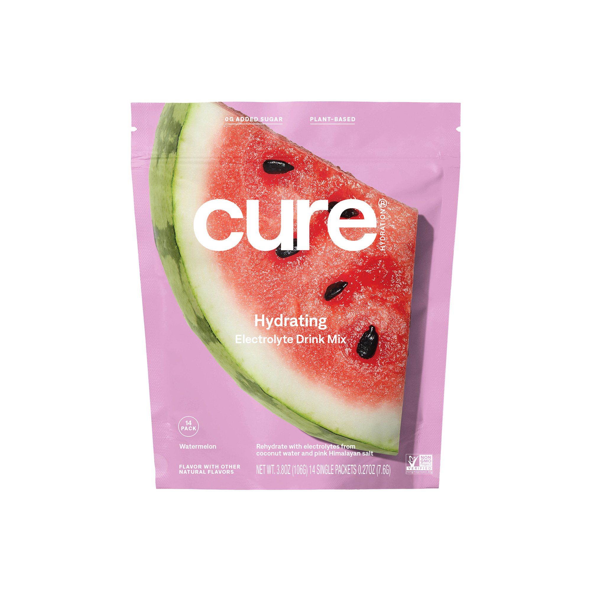 Cure Hydrating Electrolyte Mix, Watermelon - 14 Packets
