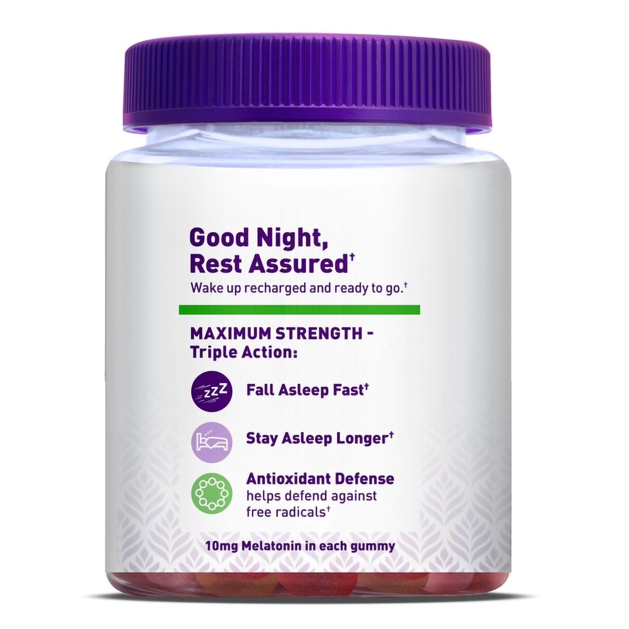 Natrol® MelatoninMax™ Sleep Aid Gummies, Blueberry, 10 mg - 50 ct