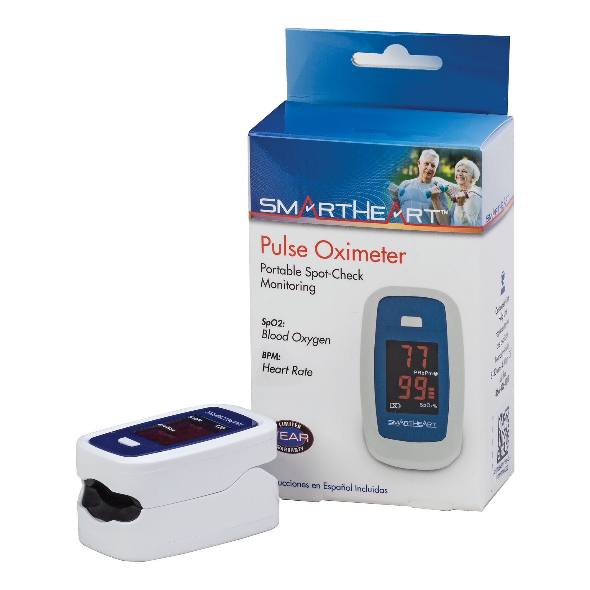 Smartheart Pulse Fingertip Oximeter