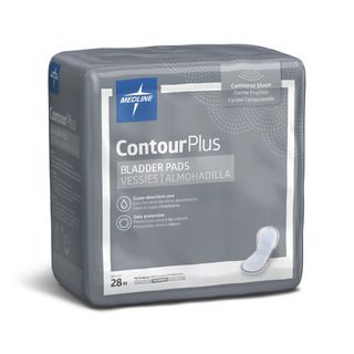DISCMedline Contour Plus Bladder Control Pads, Unisex