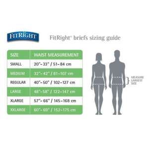 DISCFitRight Ultra Adult Incontinence Briefs with Tabs