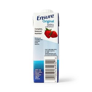 DISCEnsure Original Nutrition Shakes, Strawberry, 8 fl oz - 24 ct
