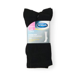 DISCDr. Scholl's® Women's Diabetic Crew Socks  - 4 pairs