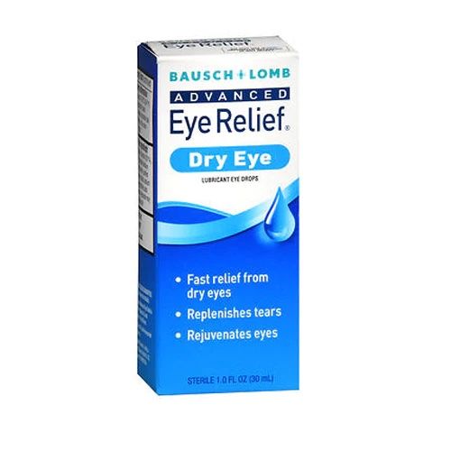 DISCBausch & Lomb Advanced Eye Relief Dry Eye Lubricant Eye Drops - 1 fl oz