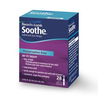 DISCBausch & Lomb Soothe Lubricant Eye Drops - 28 ct