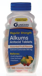 DISCGood Neighbor Regular Strength Chewable Antacid Tablets, Fruit Flavor - 150 ct