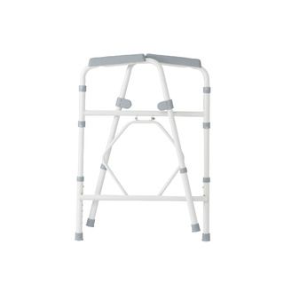 DISCMedline 3-in-1 Steel Folding Bedside Commode, Weight Capacity - 350 lb