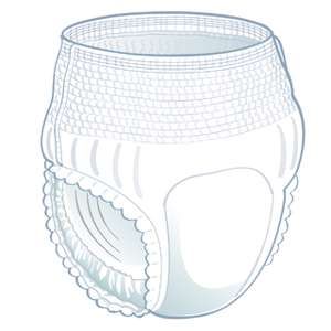 DISCFitRight Ultra Adult Incontinence Underwear, Medium - 20 ct