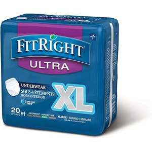 DISCFitRight Ultra Incontinence Underwear, XL - 80 ct