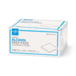 DISCMedline Sterile Alcohol Prep Pads - 200 ct