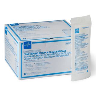 DISCMedline Caring Supra Form Sterile Conforming Bandages  - 12 ct